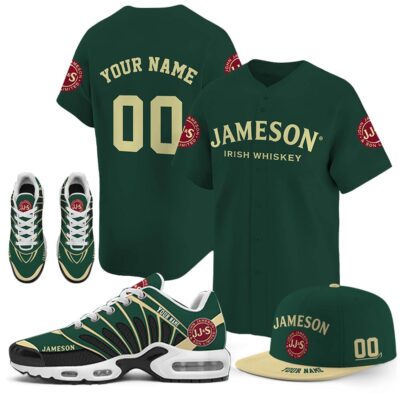 Combo Jameson Custom Name Combo Jersey Sneakers And Hat