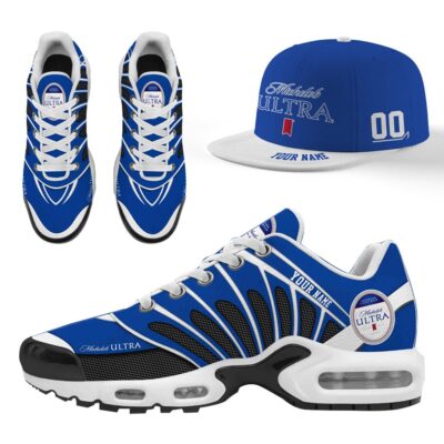 Michelob Ultra Custom Name Combo Sneakers And Hat