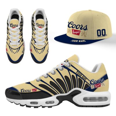 Coors Banquet Custom Name Combo Sneakers And Hat