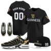 Combo Guinness Custom Name Combo Jersey Sneakers And Hat