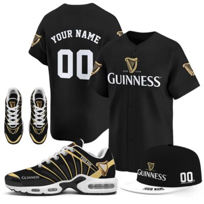 Combo Guinness Custom Name Combo Jersey Sneakers And Hat