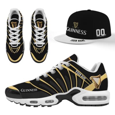 Guinness Custom Name Combo Sneakers And Hat