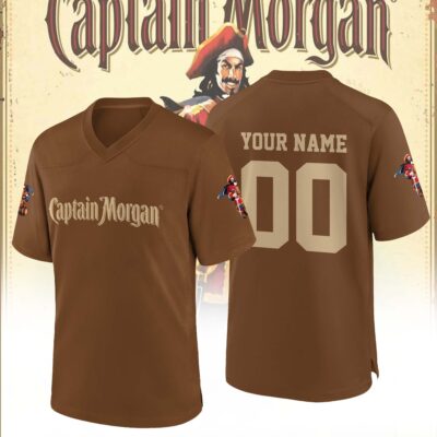 Personalized Captain Morgan Football Jersey