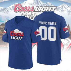 Personalized Coors Light Football Jersey