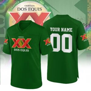 Personalized Dos Equis Football Jersey