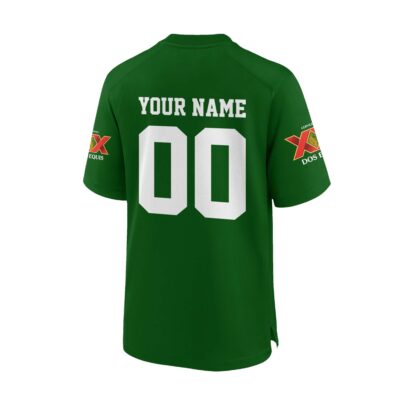 Personalized Dos Equis Football Jersey