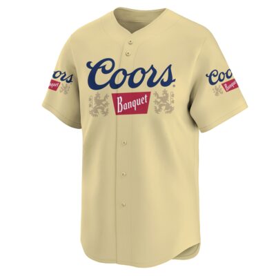 Personalized Coors Banquet Baseball Jersey