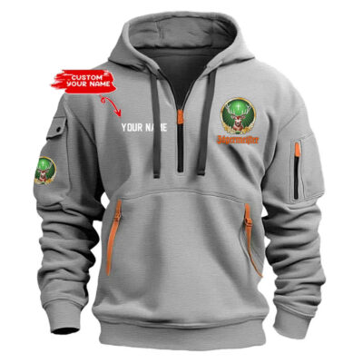 Personalized Jägermeister Half Zipper Hoodie