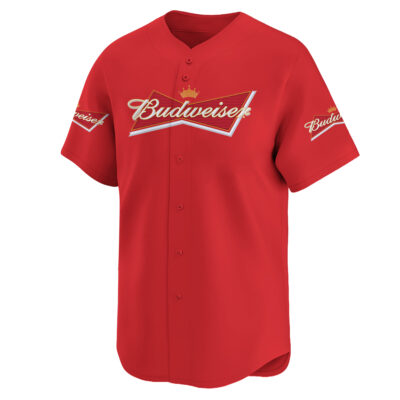 Personalized Budweiser Baseball Jersey