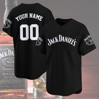 Personalized Jack Daniels Baseball Jersey