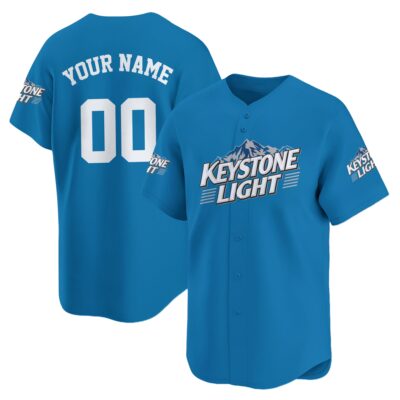 Personalized Keystone Light Baseball Jersey