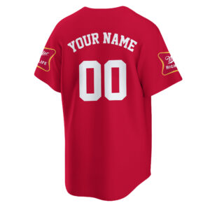 Personalized Miller High Life Baseball Jersey