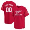 Personalized Miller High Life Baseball Jersey