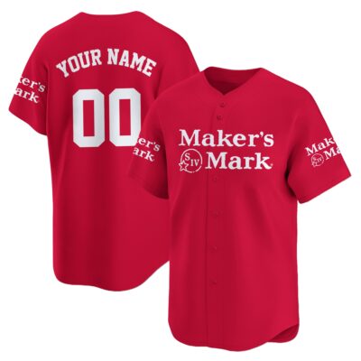 Personalized MAKER'S MARK Baseball Jersey