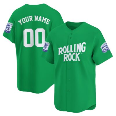 Personalized Rolling Rock Baseball Jersey