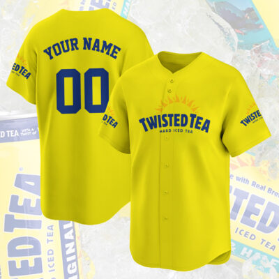 Personalized Twisted tea Baseball Jersey