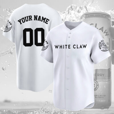 Personalized White Claw Baseball Jersey