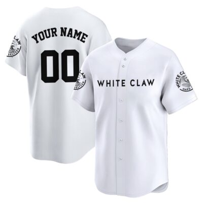 Personalized White Claw Baseball Jersey