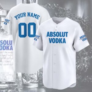 Personalized absolut vodka Baseball Jersey