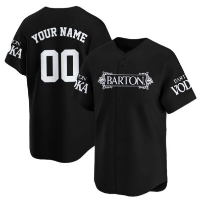 Personalized Barton Baseball Jersey