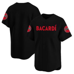 Personalized Bacardí Baseball Jersey