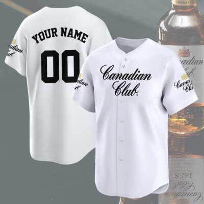 Personalized Canadian Club Baseball Jersey