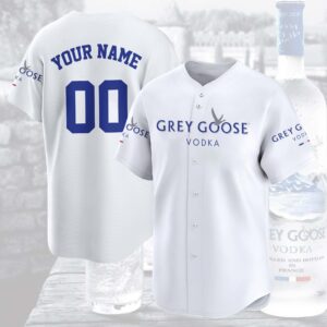 Personalized Grey Goose Baseball Jersey