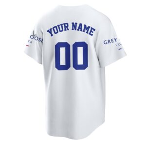 Personalized Grey Goose Baseball Jersey