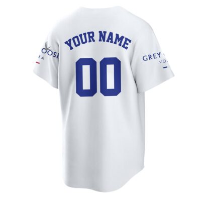 Personalized Grey Goose Baseball Jersey