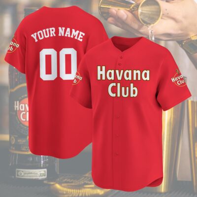 Personalized Havana Club Baseball Jersey