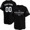 Personalized Kraken Baseball Jersey