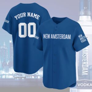 Personalized New Amsterdam Baseball Jersey