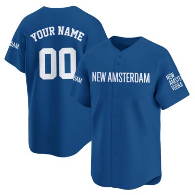 Personalized New Amsterdam Baseball Jersey