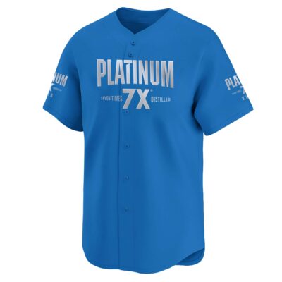 Personalized Platinum 7X Baseball Jersey