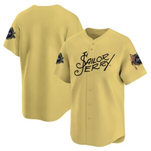 Personalized Sailor Jerry Baseball Jersey