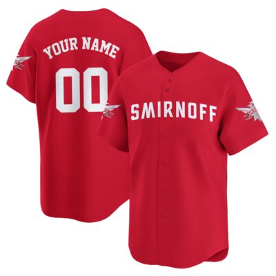 Personalized Smirnoff Baseball Jersey