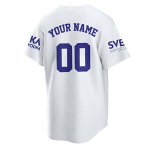 Personalized Svedka Baseball Jersey