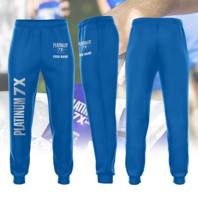 Personalized Platinum 7X Sweatpants