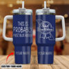 Pabst Blue Ribbon 40oz Tumbler