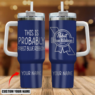 Pabst Blue Ribbon 40oz Tumbler