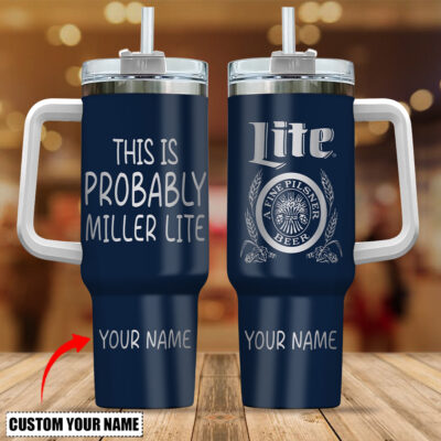 Miller Lite 40oz Tumbler