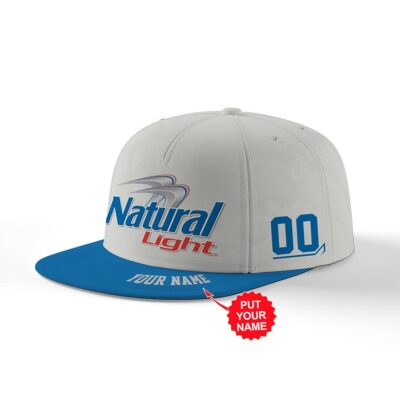 Personalized Natural Light Snapback Hat