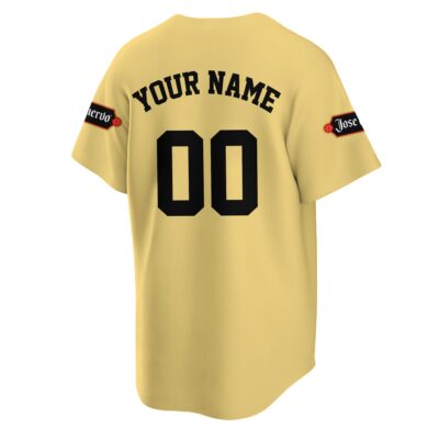 Personalized Jose Cuervo Especial Baseball Jersey