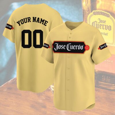 Personalized Jose Cuervo Especial Baseball Jersey