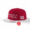 Personalized Maker’s Mark Snapback Hat