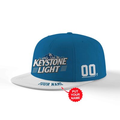 Personalized Keystone Light Snapback Hat