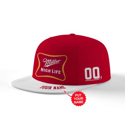 Personalized Miller High Life Snapback Hat