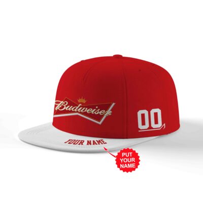 Personalized Budweiser Snapback Hat