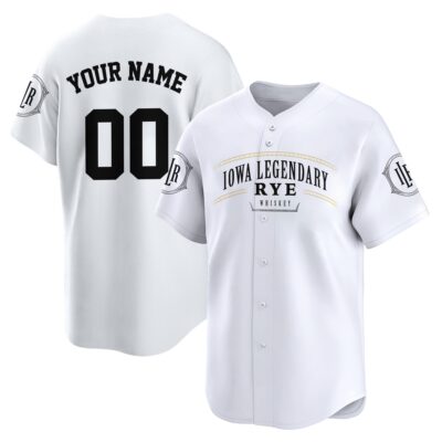 Personalized Iowa Legendary Rye Baseball Jersey