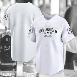 Personalized Iowa Legendary Rye Baseball Jersey